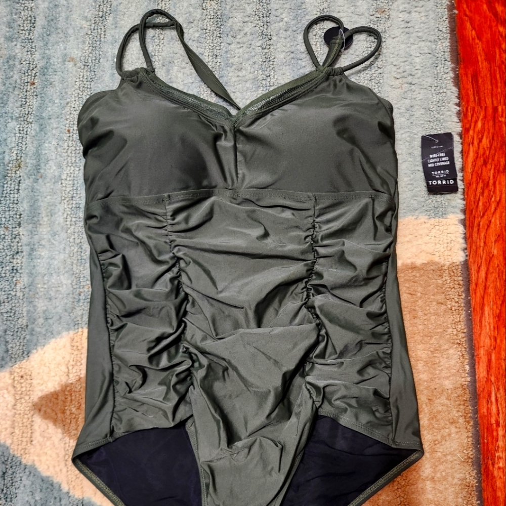 Torrid one peice swimsuit